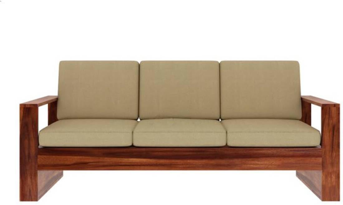 Wooden 3 Seater Sofa in Sheesham Wood | Durable Sofa Frame