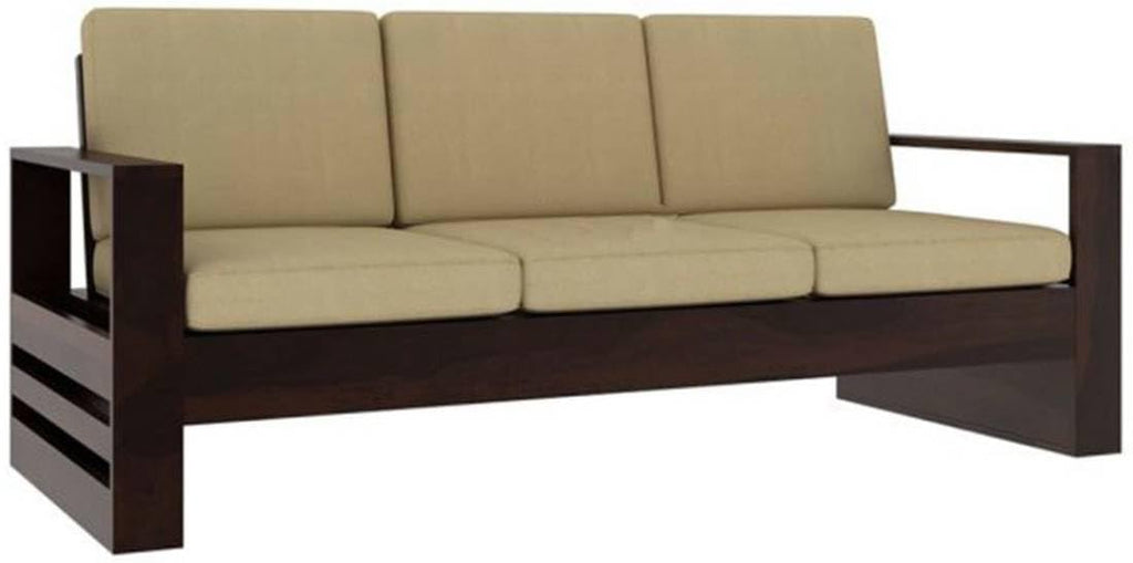 Wooden 3 Seater Sofa in Sheesham Wood | Durable Sofa Frame