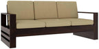 Wooden 3 Seater Sofa in Sheesham Wood | Durable Sofa Frame