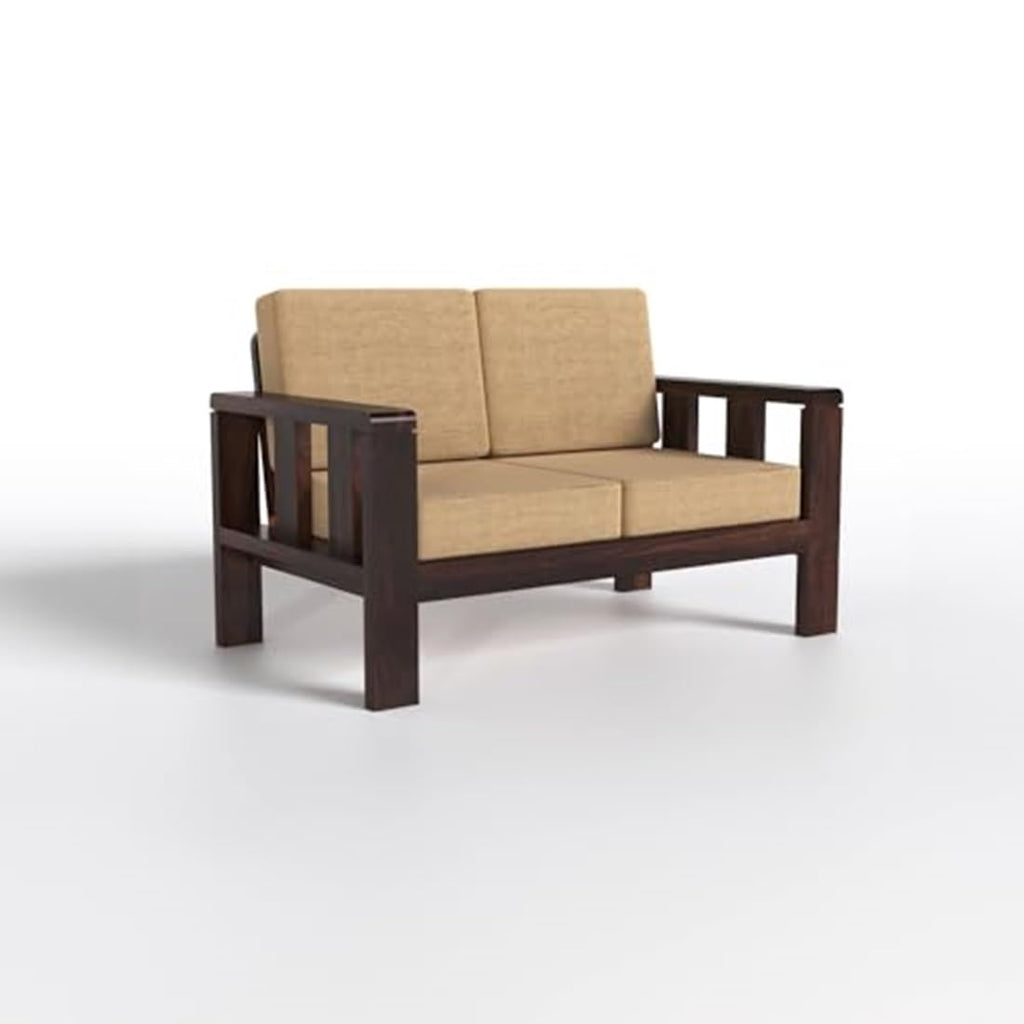 Premium Sheesham Wood Sofa Set (3+2+1 Seater)