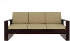 Wooden 3 Seater Sofa in Sheesham Wood | Durable Sofa Frame