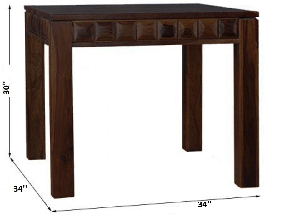 Designer Sheesham Wood 4 Seater Dining Table