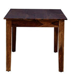 Premium Sheesham Wood 6 Seater Dining Table Set with CNC Carved Chairs | Cushioned Seating |
