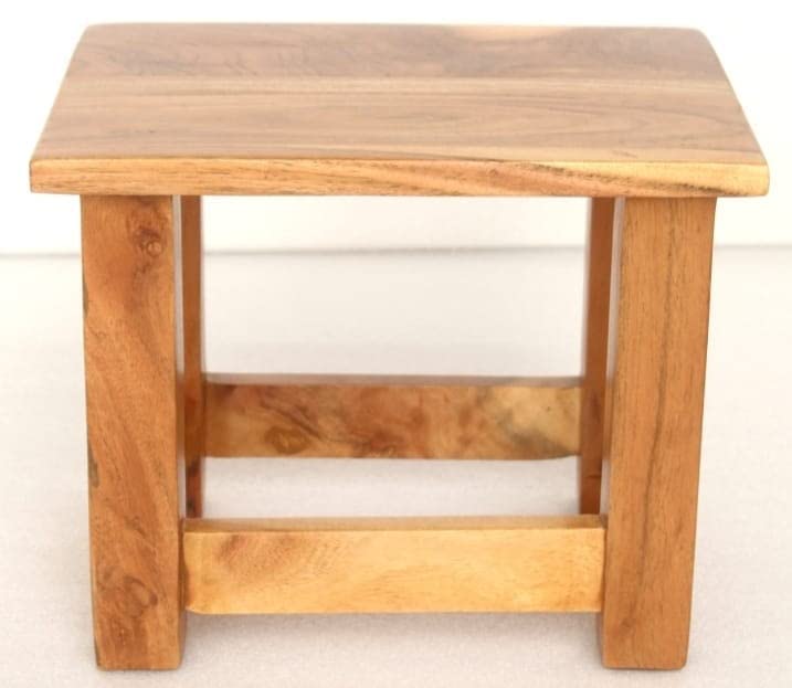 Solid Sheesham Wood Mini Side Table