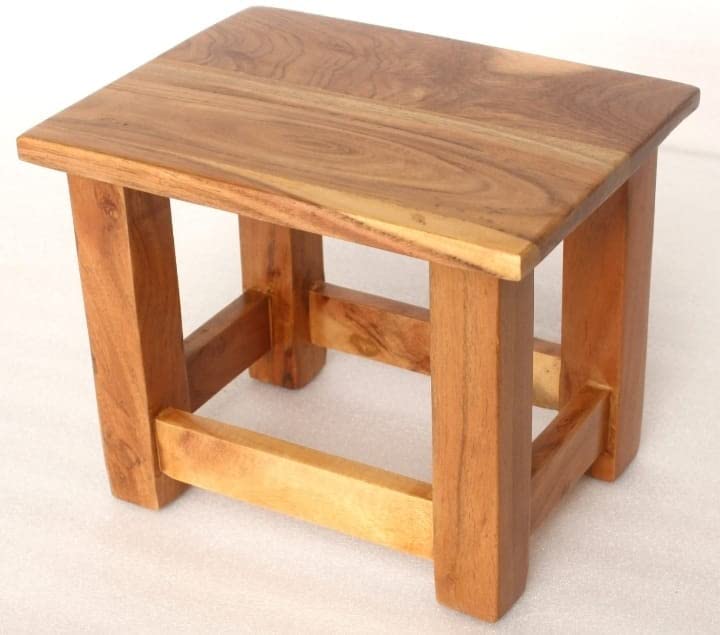 Solid Sheesham Wood Mini Side Table