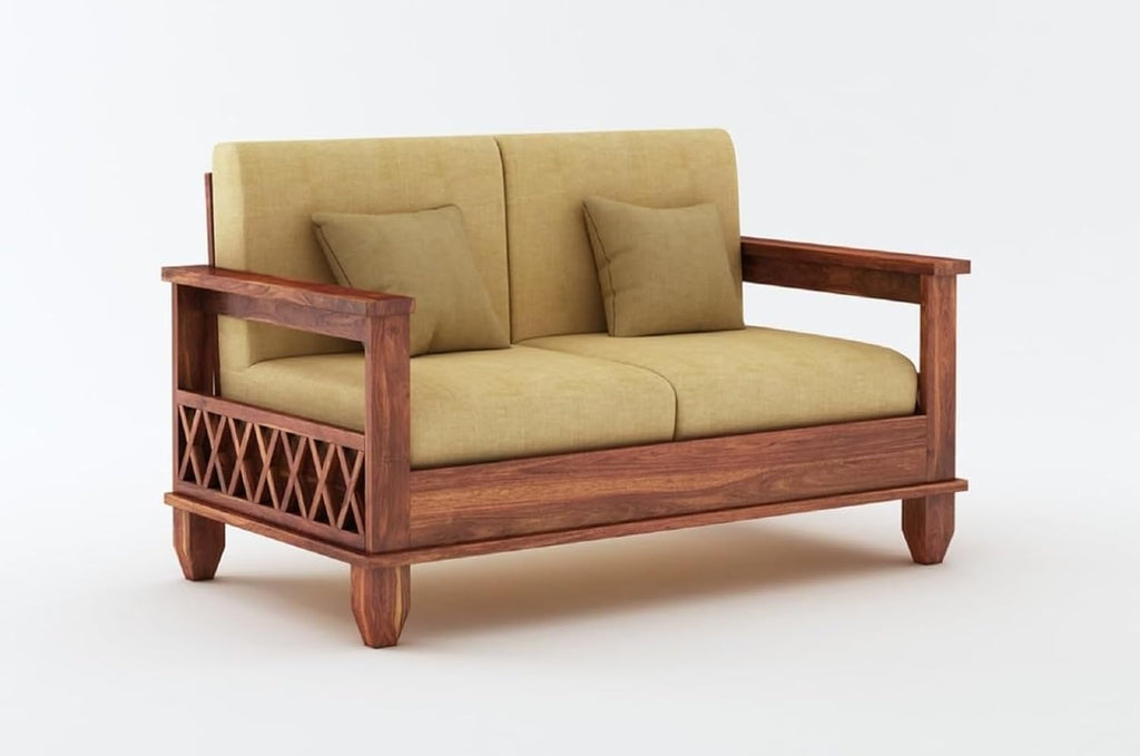 Designer Sheesham Wood Sofa Set (3+2 Seater)
