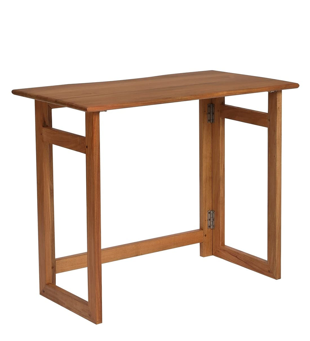 Solid Sheesham Wood Folding Study Table