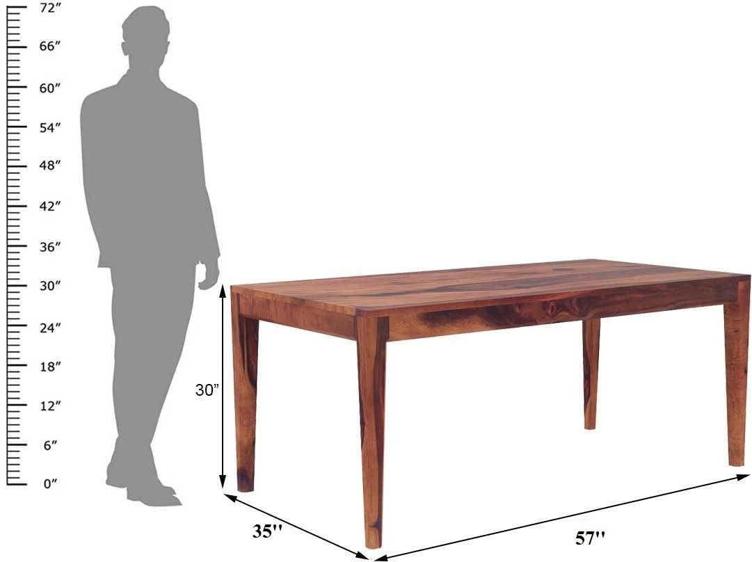 Premium Solid Wood 6 Seater Dining Table | (Without Chairs)