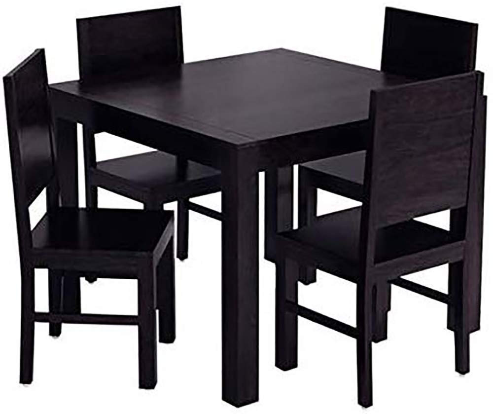 Solid Sheesham Wood 4 Seater Dining Table