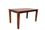 Solid Wood 6 Seater Dining Table Set with Chairs