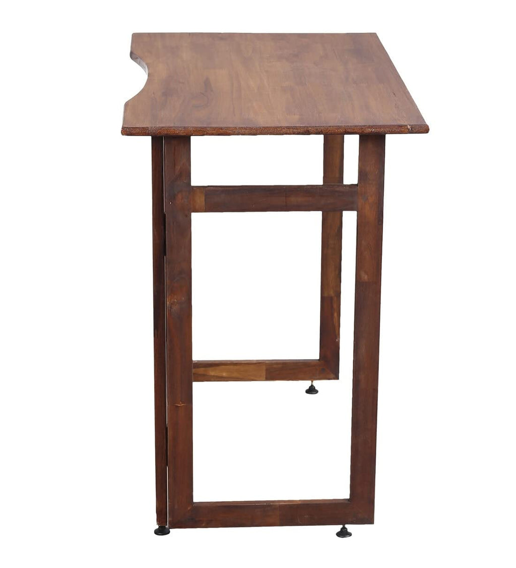 Solid Sheesham Wood Folding Study Table