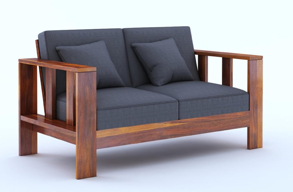 Premium Sheesham Wood Sofa Set (3+2+1 Seater)