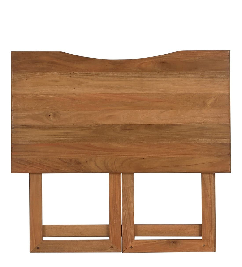Solid Sheesham Wood Folding Study Table
