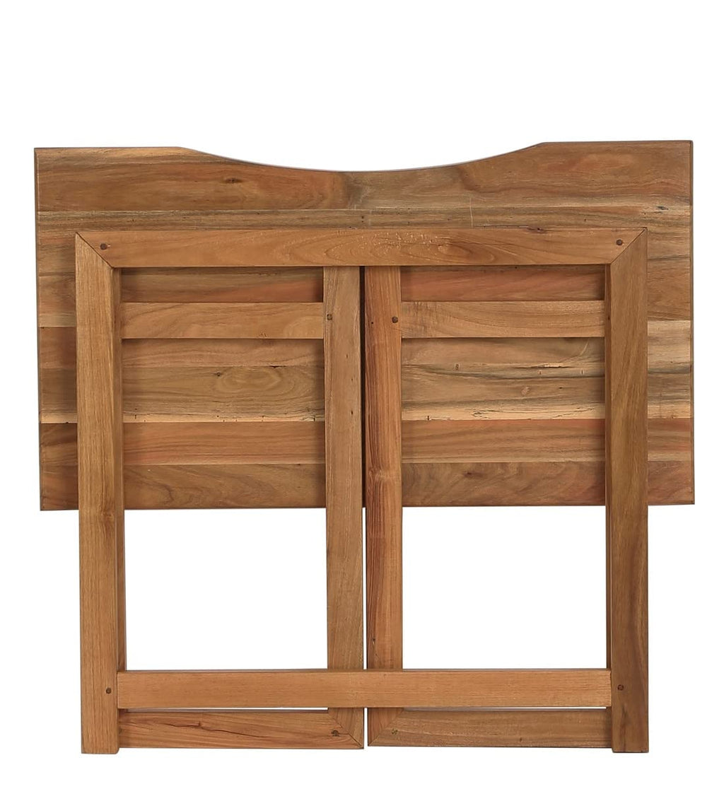 Solid Sheesham Wood Folding Study Table