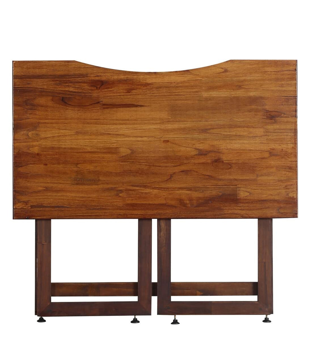 Solid Sheesham Wood Folding Study Table