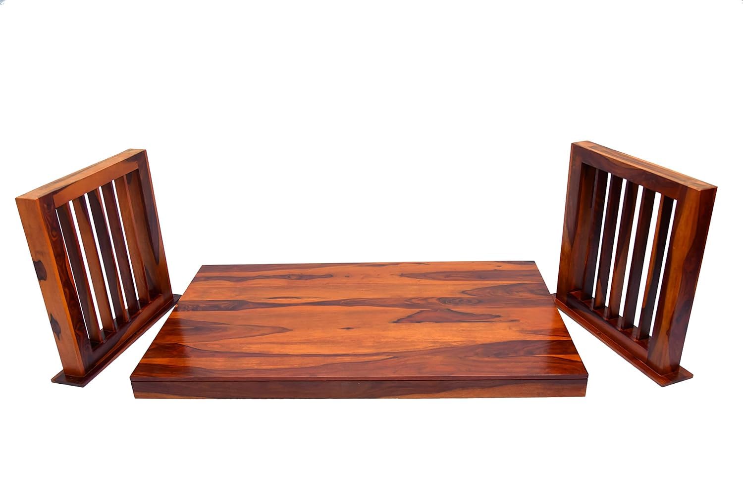Premium Sheesham Wood 6 Seater Dining Table Set with Cushioned Chairs