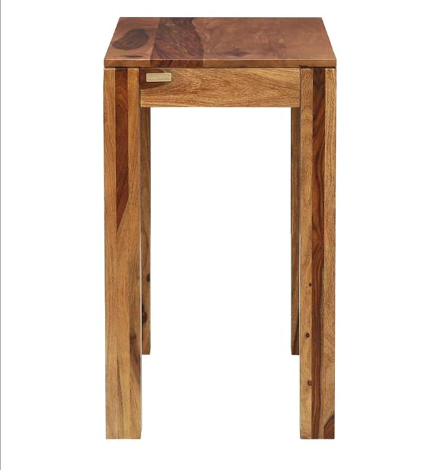 Solid Sheesham Wood Study Table with Drawer