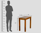 Solid Sheesham Wood Study Table with Drawer