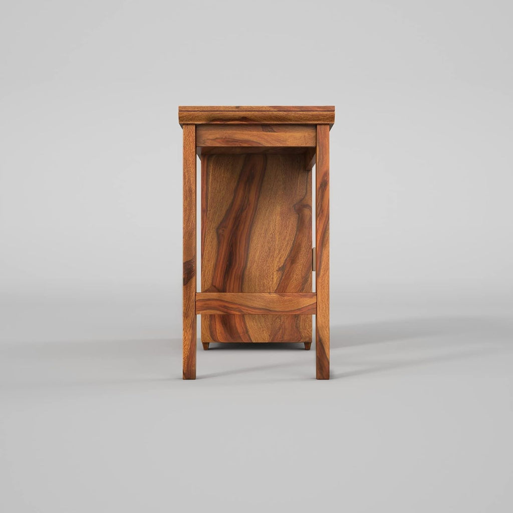 Study Table with 2 Drawers & 1 Door Cabinet