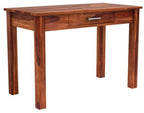 Solid Sheesham Wood Study Table with Drawer