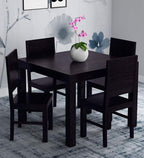 Solid Sheesham Wood 4 Seater Dining Table
