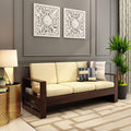 Wooden 3 Seater Sofa in Sheesham Wood | Durable Sofa Frame
