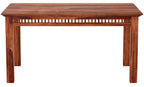 Solid Wood 6 Seater Dining Table – Honey Finish (Without Chairs)