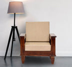 Solid Sheesham Wood 5 Seater Sofa Set |