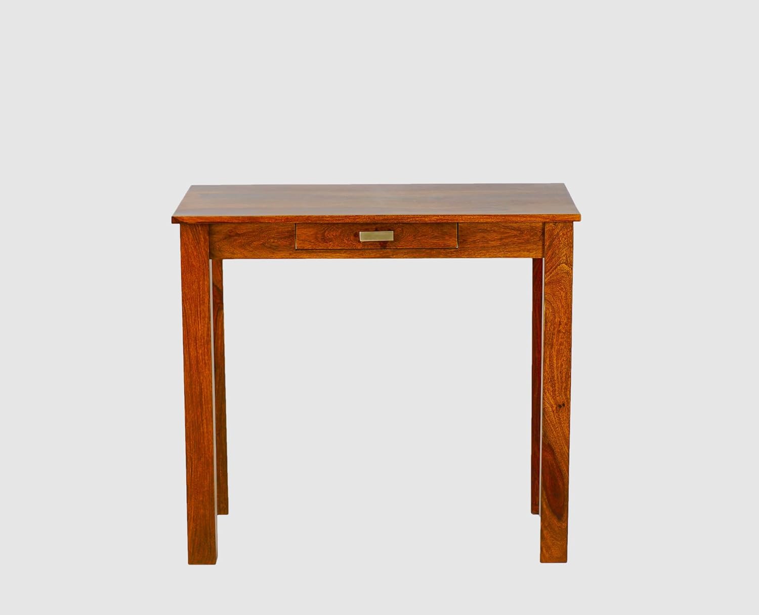 Solid Sheesham Wood Study Table with Drawer