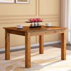 Honey Finish Wooden Dining Table For Home