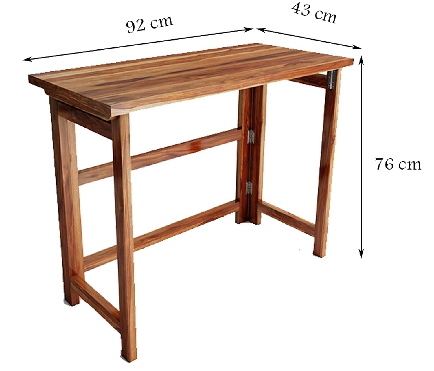 Solid Sheesham Wood Folding Study Table