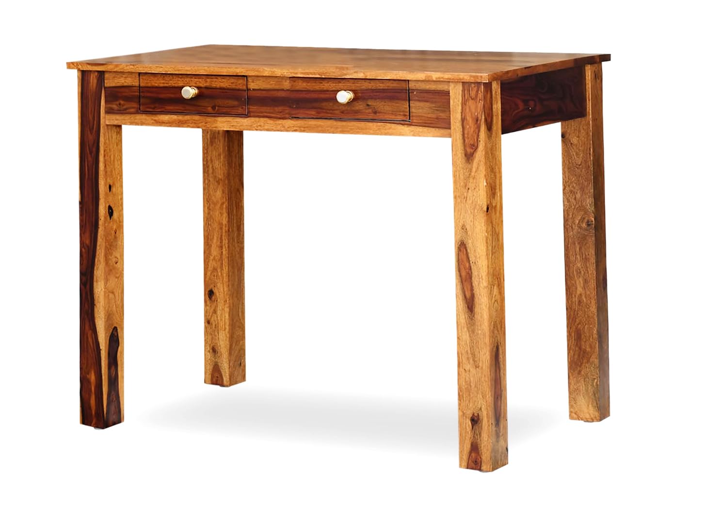 Modern Sheesham Study Table with Storage Drawers