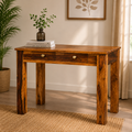 Modern Sheesham Study Table with Storage Drawers