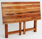 Solid Sheesham Wood Folding Study Table