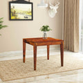 Solid Sheesham Wood 4 Seater Dining Table