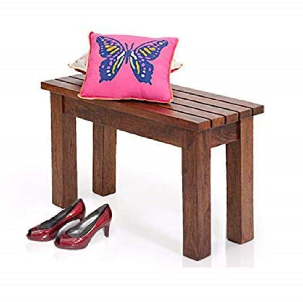 Solis Sheesham Wood 2 Seater Wooden Sitting Bench