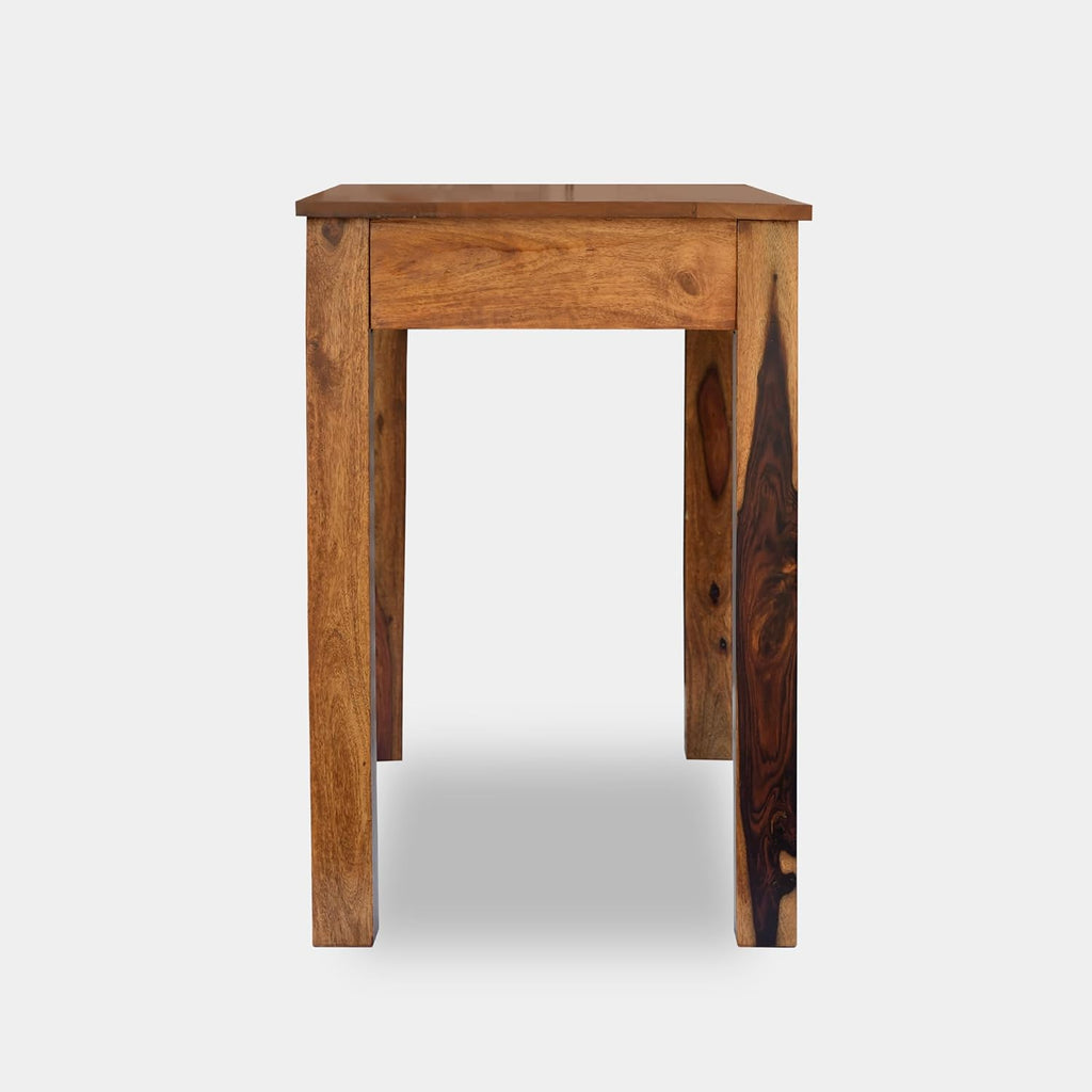 Modern Sheesham Study Table with Storage Drawers