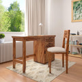 Study Table with 2 Drawers & 1 Door Cabinet